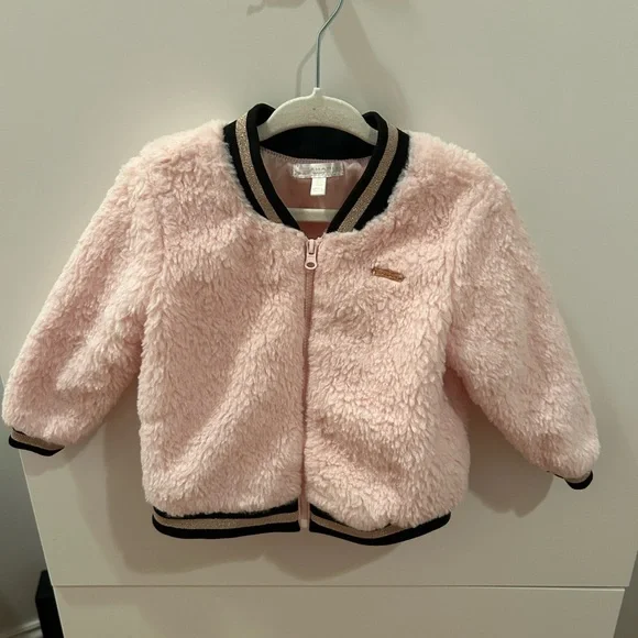 Kids Tahari Pink Jacket - Size 18 Months - Picture 6 of 9
